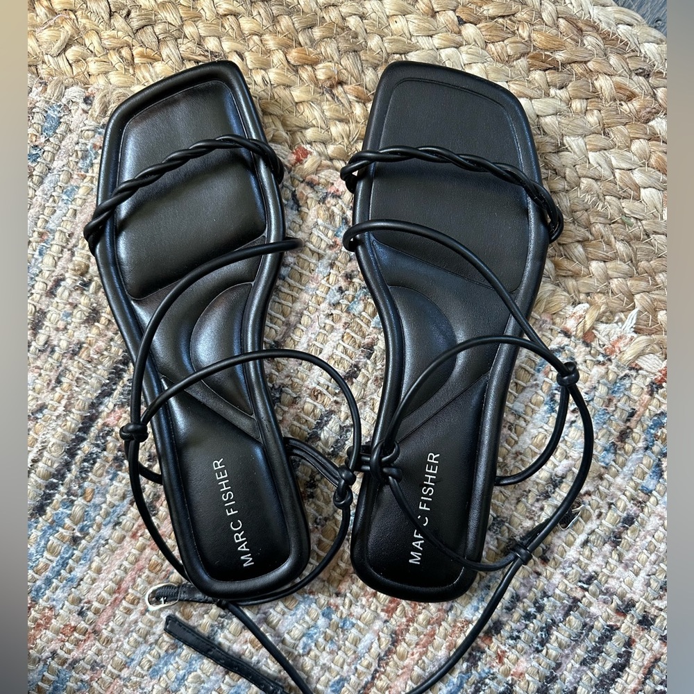 Marc Fisher square toe sandal